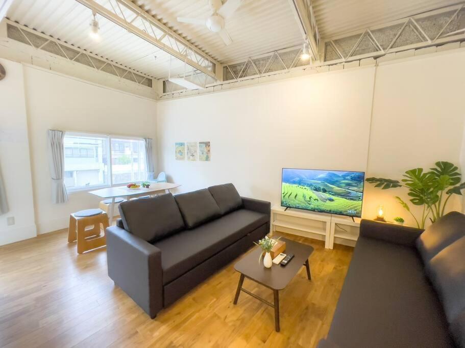 Jr天王寺駅・寺田町駅から徒歩圏内！ファミリー大歓迎の広々欧風ハイツ！ Apartment Osaka Luaran gambar