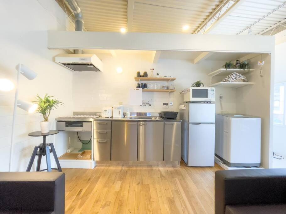 Jr天王寺駅・寺田町駅から徒歩圏内！ファミリー大歓迎の広々欧風ハイツ！ Apartment Osaka Luaran gambar